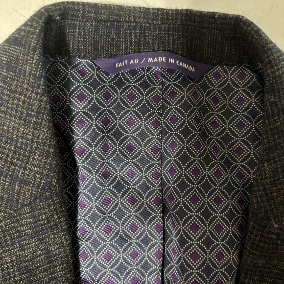 TED BAKER 100% Wool Sport Coat Size 38 R - Picture 5 of 8